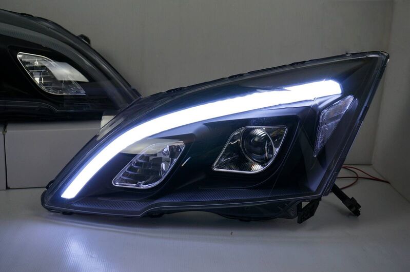 3D LED DRL Looks Projector Headlights Fit For Honda CR-V CRV 2007-2012 HL-HD033LS - Machter