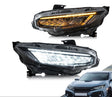 Full LED Projector Headlights Sequential DRL Fit For Honda Civic Type R FK7 FK8 2016-2021 HL-HD035LS - Machter