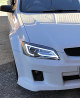LED Headlights Sequential Blinker Fit For Holden VE Commodore Series 1&2 With HID Xenon Globes HL-HLN002LED - Machter