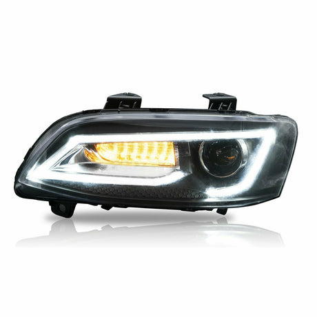 Fit For Holden VE Commodore Series 1 Series 2 Sedan Only Red LED Tail Lights Sequential Blinker TL-HLN002 - Machter