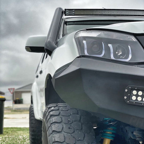 Back LED DRL Projector Headlights Fit For Isuzu D-MAX DMAX UTE 2012-2016 - Machter