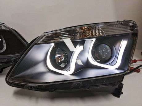 Back LED DRL Projector Headlights Fit For Isuzu D-MAX DMAX UTE 2012-2016 - Machter