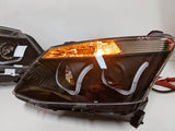 Back LED DRL Projector Headlights Fit For Isuzu D-MAX DMAX UTE 2012-2016 HL-IS001LS - Machter