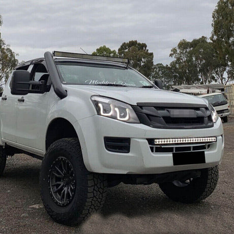 Back LED DRL Projector Headlights Fit For Isuzu D-MAX DMAX UTE 2012-2016 - Machter