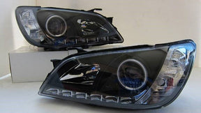 Black CCFL DRL Projector Headlights Fit For Lexus IS200 IS300 Toyota Altezza 1999-2005 HL-LX021LS - Machter