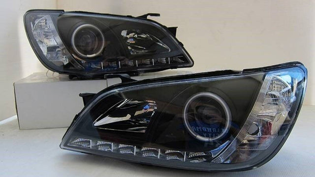 Black CCFL DRL Projector Headlights Fit For Lexus IS200 IS300 Toyota Altezza 1999-2005 HL-LX021LS - Machter