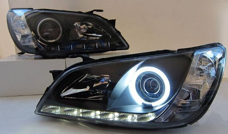 Black CCFL DRL Projector Headlights Fit For Lexus IS200 IS300 Toyota Altezza 1999-2005 HL-LX021LS - Machter