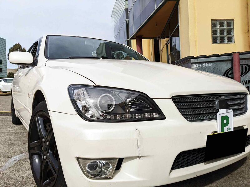 Black CCFL DRL Projector Headlights Fit For Lexus IS200 IS300 Toyota Altezza 1999-2005 HL-LX021LS - Machter