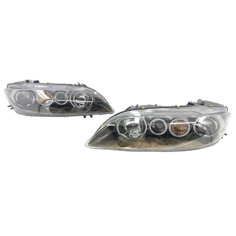 Pair Head Lights Front Fit For Mazda 6 Sedan / Hatchback GY Wagon 08/2005-01/2008 HL-MA001 - Machter