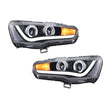 Angel Eyes DRL LED Headlights Fit For Mitsubishi Lancer EVO X CJ VRX 2007-2018 HL-MB001LS - Machter