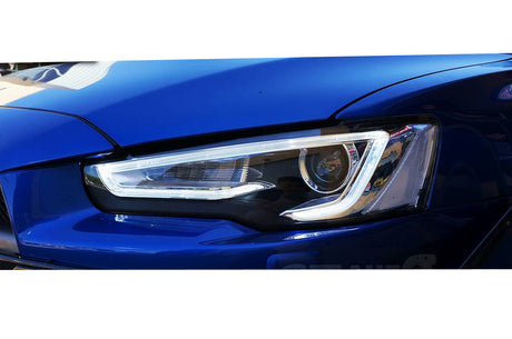 3D Neon LED DRL Projector Headlights Fit For Mitsubishi Lancer CJ EVO X VRX 2007-2017 - Machter