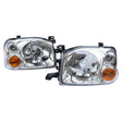 HeadLight Fit For Nissan Navara D22 Series 2001-2014 L+R HL-NS001 - Machter