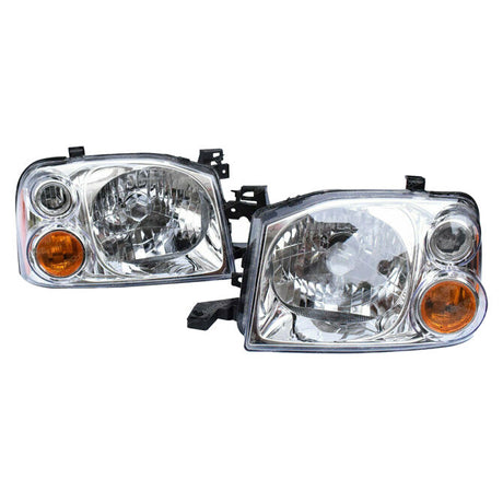 HeadLight Fit For Nissan Navara D22 Series 2001-2014 L+R HL-NS001 - Machter
