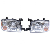 HeadLight Fit For Nissan Navara D22 Series 2001-2014 L+R HL-NS001 - Machter