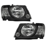 Black Smoked Pair Headlights Fit For Nissan Patrol GU Series GU4 Y61 10/2004-2016 HL-NS004 - Machter
