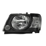 Black Smoked Pair Headlights Fit For Nissan Patrol GU Series GU4 Y61 10/2004-2016 HL-NS004 - Machter