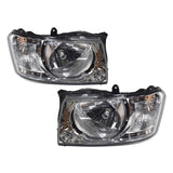 Pair Head light Lamp Fit For Nissan Patrol Wagon GU Y61 2004-2016 HL-NS005 - Machter