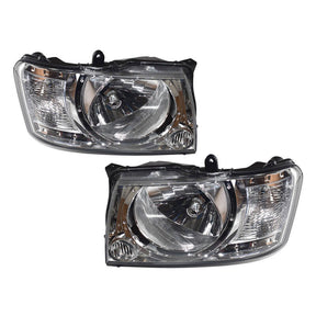 Pair Head light Lamp Fit For Nissan Patrol Wagon GU Y61 2004-2016 HL-NS005 - Machter