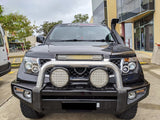 Black LED Angel-Eyes Head Light Fit For Nissan Navara D40 Pathfinder R51 2004-2011 HL-NS023LS - Machter
