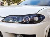 COPLUS Dual LED Projector Head Lights With LED Indicators Fit For Nissan 200SX S15 Silvia 1999-2002 HL-NS024LS - Machter