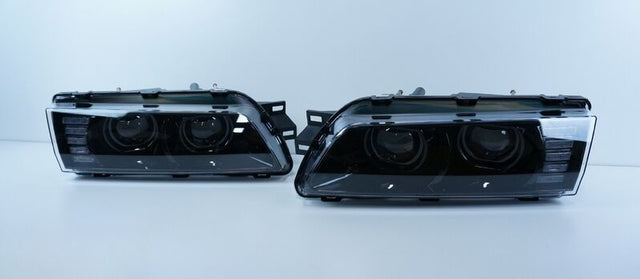 COPLUS 78 Works Dual LED Projector Headlights Fit For Nissan Skyline R32 GTR GTST RB26 1989-1994 HL-NS027LS - Machter