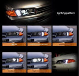 COPLUS 78 Works Dual LED Projector Headlights Fit For Nissan Skyline R32 GTR GTST RB26 1989-1994 HL-NS027LS - Machter
