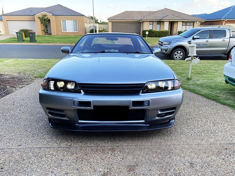 COPLUS 78 Works Dual LED Projector Headlights Fit For Nissan Skyline R32 GTR GTST RB26 1989-1994 HL-NS027LS - Machter