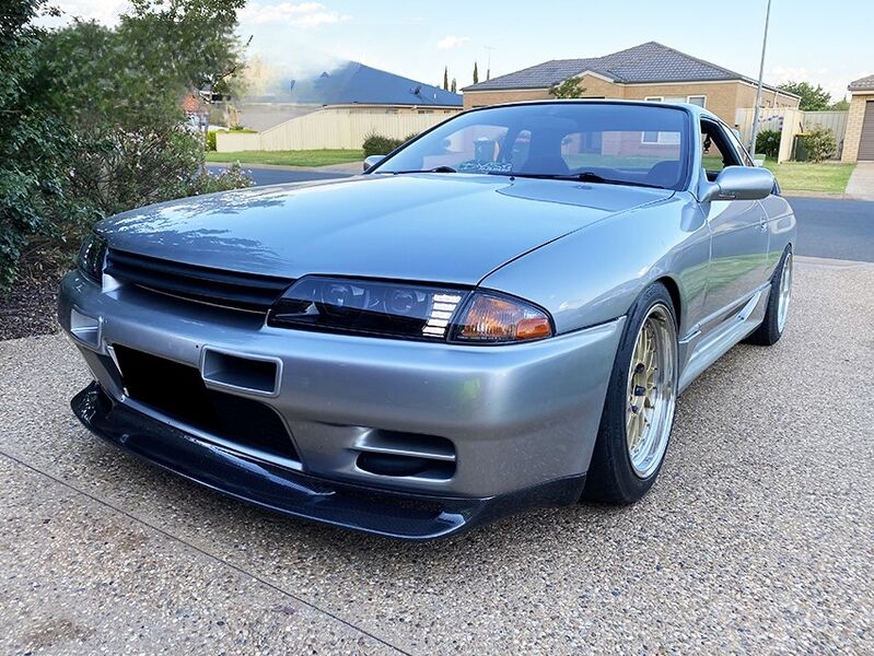COPLUS 78 Works Dual LED Projector Headlights Fit For Nissan Skyline R32 GTR GTST RB26 1989-1994 HL-NS027LS - Machter