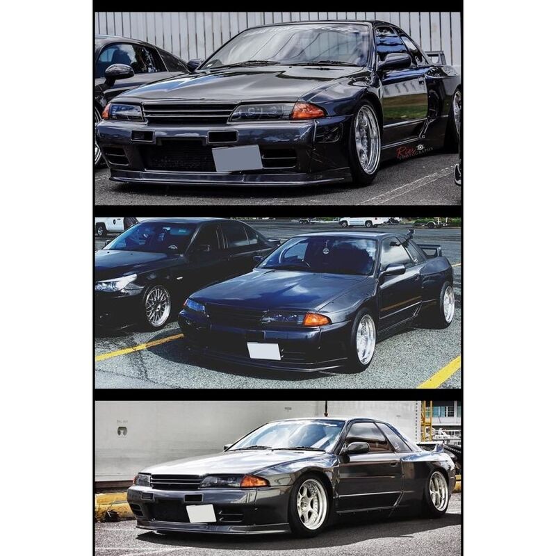 COPLUS 78 Works Dual LED Projector Headlights Fit For Nissan Skyline R32 GTR GTST RB26 1989-1994 HL-NS027LS - Machter