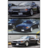 COPLUS 78 Works Dual LED Projector Headlights Fit For Nissan Skyline R32 GTR GTST RB26 1989-1994 HL-NS027LS - Machter