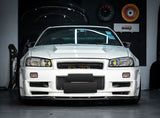 BNR34 GTR R34 OE Style Headlights Fit For Nissan Skyline R34 GTT GTR 1998-2001 HL-NS032LS - Machter