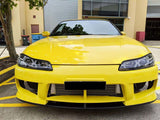 Black LED 3D DRL Projector Headlights & LED Indicators Fit For Nissan S15 200sx Silvia 1999-2002 HL-NS034LS - Machter