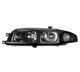 JDM Black OE Projector Headlights Fit For Nissan Skyline R33 GTR GTS25 GTS Series 1&3 HL-NS035LS - Machter