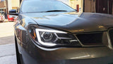 LED 3D Dynamic Blinker Projector Headlights Fit For Subaru Impreza WRX GD - Halogen Type 2005-2007 HL-SB003LS - Machter