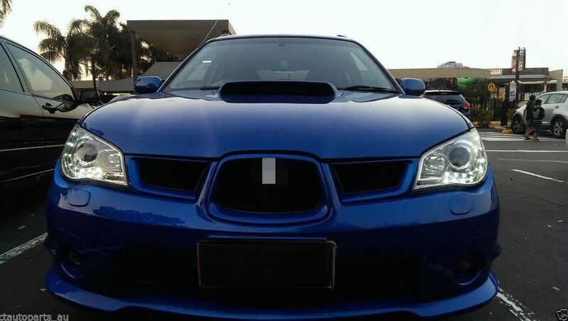 Clear LED DRL Projector Headlights Fit For Subaru Impreza WRX STI RX GD 2005-2007 HL-SB013LS - Machter