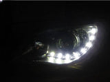Clear LED DRL Projector Headlights Fit For Subaru Impreza WRX STI RX GD 2005-2007 HL-SB013LS - Machter