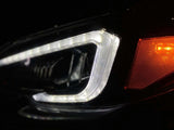 VLAND LED DRL Dynamic Signal Headlights Fit For Subaru WRX STI Levorg 2015-2017 HL-SB014LS - Machter