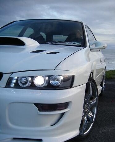 Black Angel Eye LED Projector Headlights Fit For Subaru Impreza WRX STI GC8 1992-2000 HL-SB016LS - Machter