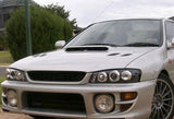 Black Angel Eye LED Projector Headlights Fit For Subaru Impreza WRX STI GC8 1992-2000 HL-SB016LS - Machter