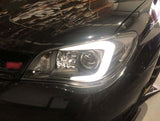 LED 3D Stripe DRL Projector Headlights Fit For Subaru Impreza WRX GD HID TYPE 2005-2007 HL-SB019LS - Machter