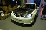 LED 3D Stripe DRL Projector Headlights Fit For Subaru Impreza WRX GD HID TYPE 2005-2007 HL-SB019LS - Machter