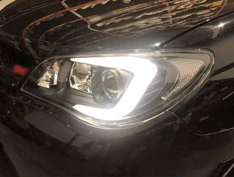 LED 3D Stripe DRL Projector Headlights Fit For Subaru Impreza WRX GD HID TYPE 2005-2007 HL-SB019LS - Machter
