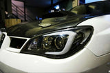 LED 3D Stripe DRL Projector Headlights Fit For Subaru Impreza WRX GD HID TYPE 2005-2007 HL-SB019LS - Machter