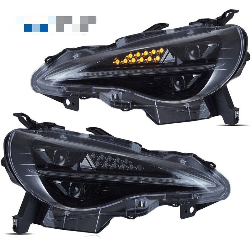 3D Full LED Headlights W/Animation Fit For Subaru BRZ Toyota 86 2012-2020 HL-SB021LS - Machter