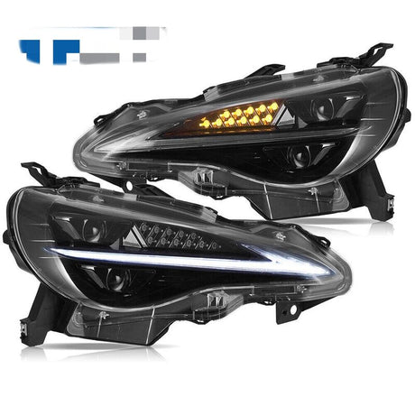 3D Full LED Headlights W/Animation Fit For Subaru BRZ Toyota 86 2012-2020 - Machter