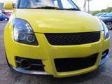 Black LED Angel Eyes Projector Headlights Fit For Suzuki Swift Sport 2004-2010 HL-SU021LS - Machter