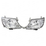 HeadLight LH + RH Fit For Toyota Hilux SR SR5 4WD 2WD UTE 2005-2012 HL-TA003 - Machter
