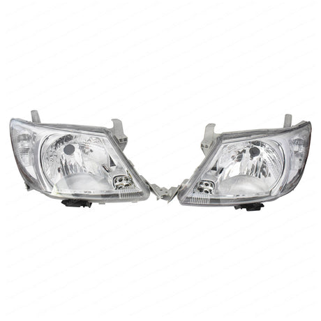 HeadLight LH + RH Fit For Toyota Hilux SR SR5 4WD 2WD UTE 2005-2012 HL-TA003 - Machter