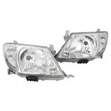 HeadLight LH + RH Fit For Toyota Hilux SR SR5 4WD 2WD UTE 2005-2012 HL-TA003 - Machter