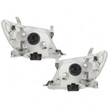 HeadLight LH + RH Fit For Toyota Hilux SR SR5 4WD 2WD UTE 2005-2012 HL-TA003 - Machter